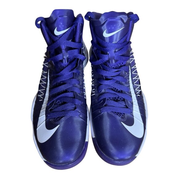 NIKE HYPERDUNK 2012 COURT PURPLE WHITE 524875-500 US Women’s Size 9.5 - Picture 3 of 9